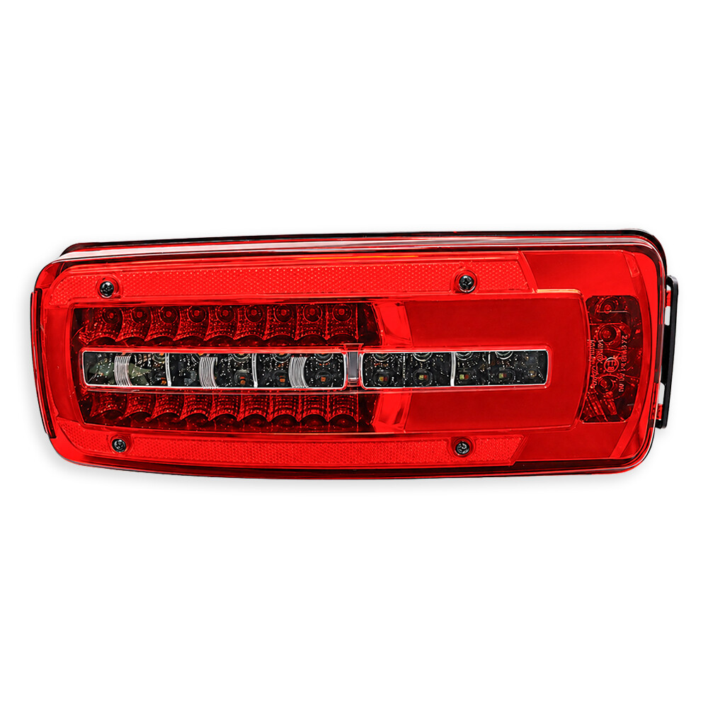 Ліхтар задній DAF CF, LF, XF (2013-...); лівий; роз'єм HDSCS 8-pin збоку; LED; з підсвічуванням номера (MARS) Ліхтар задній DAF CF, LF, XF (2013-...); лівий; роз'єм HDSCS 8-pin збоку; LED; з підсвічуванням номера (MARS)
